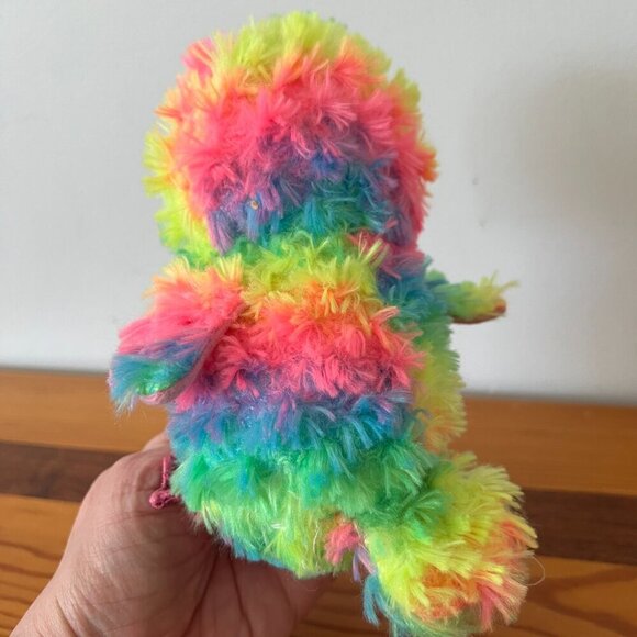 Ty Beanie Boo Owen The Owl Neon - Picture 3 of 3